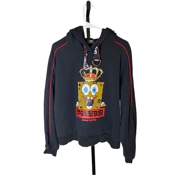 Brand Fun Sponge Bob hoodie Sweater Size Med - Picture 1 of 5